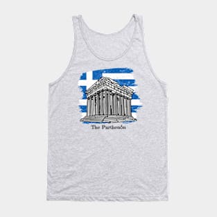 Parthenon Greece Tank Top